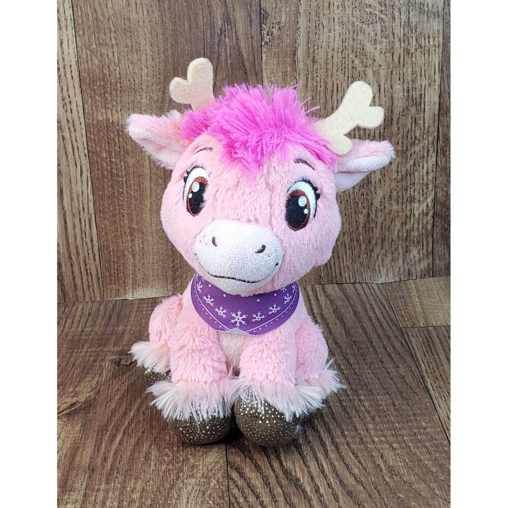 Reindeer In Here Pink 8" Plush Just Play